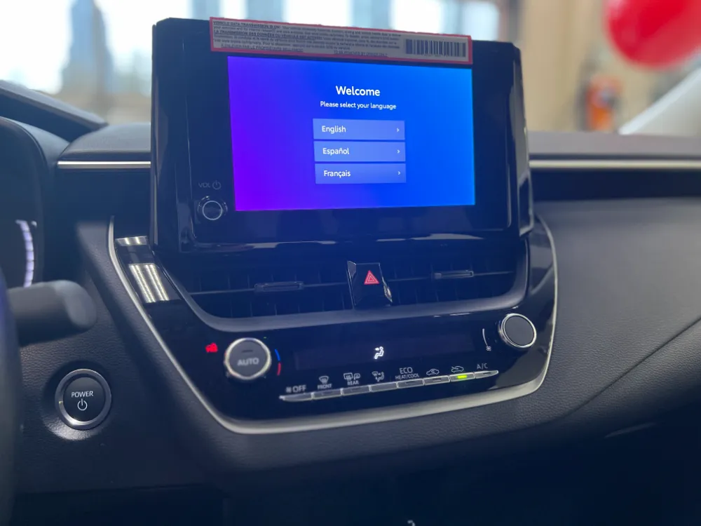 2023 toyota corolla hybrid le in black 16